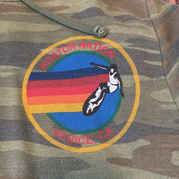 aviator nation camo hoodie - Picture 5 of 6